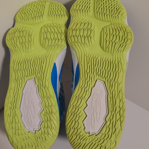 NIKE LEBRON XVII BQ5595-434 KIDS SHOES BLUE - Picture 8 of 9